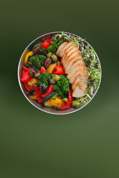 Turkey & Muhammara Salad