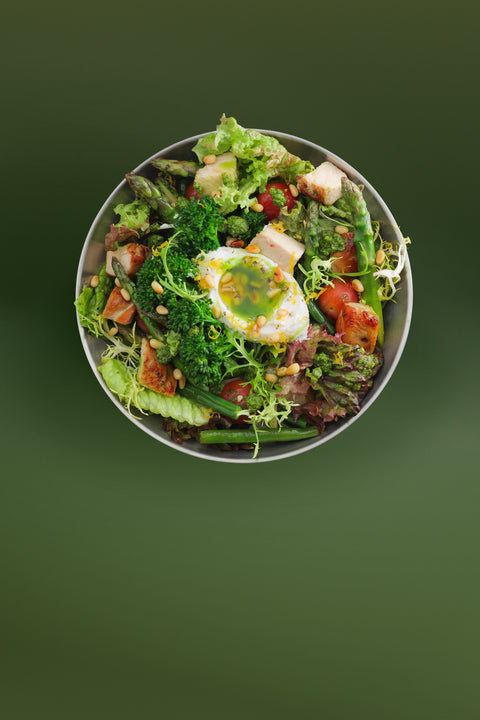 Turkey & Buffalo Ricotta Salad