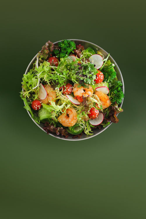 Tiger Prawns & Bonito Mayo Shio Salad
