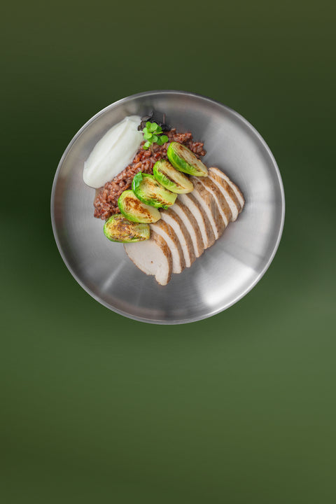 Shio Koji Turkey & Brown Rice Risotto